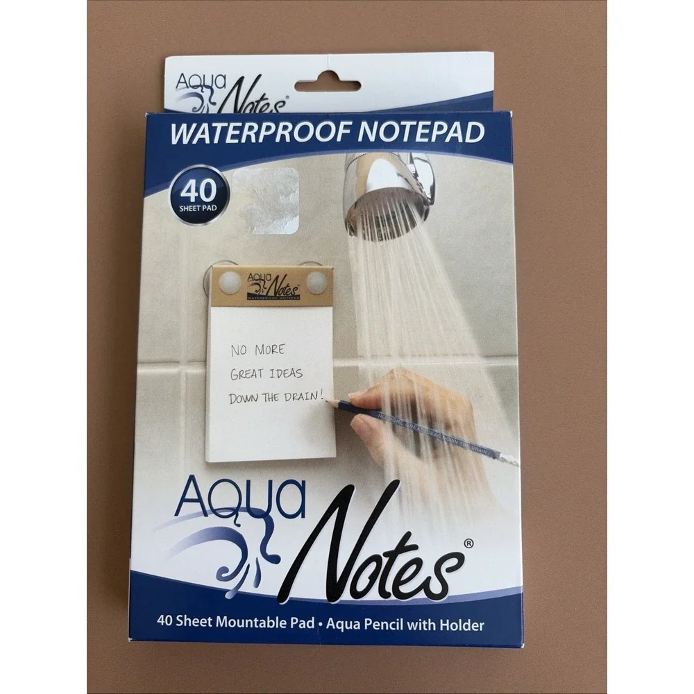 Aqua Notes Water Proof Notepad